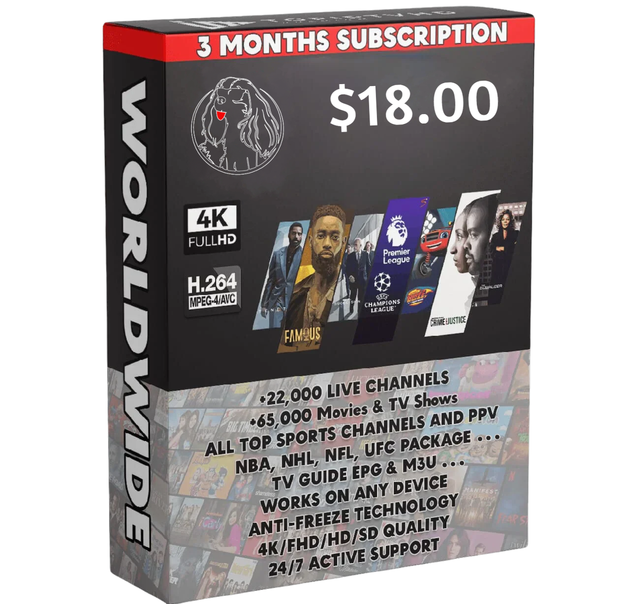 IPTV Smarters Pro 3 Months of Premium Subscription / BEST IPTV SMARTERS PRO